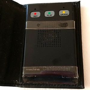 Tapeless. MEMO Recorder~Cardholder